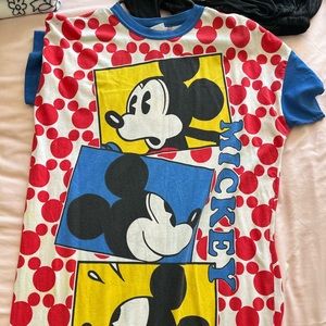 Vintage Disney Mickey Mouse Long Tee